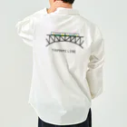 CHIYONの【只見線】橋梁とキハE120形🚃🌉 ワークシャツ