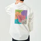 Wonder Bird Forestのティータイムの花 [TTF1] Work Shirt