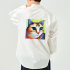 withCatsの真面目すぎてあまりモテないイケメン猫 Work Shirt