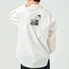 生物＝ケモノのヲ店の街づくりのオヤジ Work Shirt