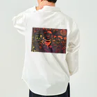 tanu-タヌ-のI love  collection  Work Shirt