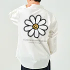 flowerstudiowakasaのFLOWER STUDIO WAKASA ロゴマーク ワークシャツ