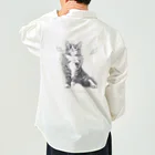 ノルエージャンフォレストキャット　Angel-ankhのノルエージャンフォレストキャット　angel　Angel Work Shirt