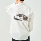 なはるんの丸まる猫 Work Shirt