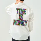 ちび丸のTime is money（タイムイズマネー） ワークシャツ