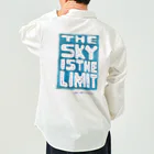 masahiro_minami_artのTHE SKY IS THE LIMIT（ブルー） Work Shirt