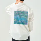 MUGEN ARTのモネ　睡蓮　Claude Monet / Water Lilies Work Shirt