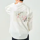 MUGEN ARTの小原古邨　梅に鶯　Ohara Koson / Songbird on blossom branch Work Shirt