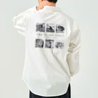 ボロ別荘DIYリフォームの【公式グッズ2】ボロ別荘DIYリフォーム Sky is the limit ver. Work Shirt