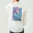 CHICHIZŌのMAOちゃん(寝起き) Work Shirt