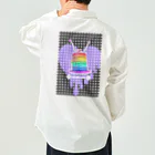 andLica|SUZURI支店のMelty Rainbow ワークシャツ