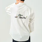 CHIYONの【カラフルver.】u-Town(ユーターン)ロゴ Work Shirt