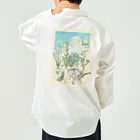 放課後屋のやさいのおはな back print Work Shirt