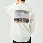 世界美術商店のデルフト眺望 / View of Delft Work Shirt