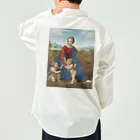 世界美術商店の牧場の聖母 / Madonna del Prato ワークシャツ
