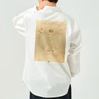 世界美術商店のウィトルウィウス的人体図 / Vitruvian Man Work Shirt