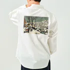 世界美術商店の雪中の狩人 / The Hunters in the Snow Work Shirt