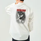 Hurryz HUNGRY BEARの日本柴犬連盟(大納言黒豆) ワークシャツ
