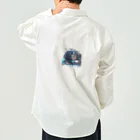 NIGHT_CITYのparanoia サイバーパンクガール Work Shirt