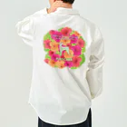 onehappinessのピンシャー　hibiscus　花言葉　onehappiness Work Shirt