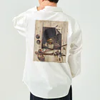 世界美術商店のヴァニタス画のあるアトリエの壁 / Trompe l'oeil with Studio Wall and Vanitas Still Life Work Shirt