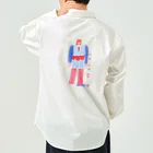 clareclaredoodleのRectangle head friend Work Shirt