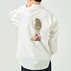 米農家の絵描きのほうじ茶アイス Work Shirt