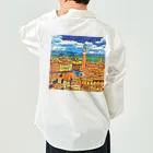 GALLERY misutawoのイタリア シエナの街並み Work Shirt