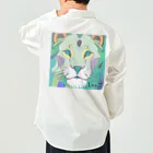 Leo.T Shopのライオンアート　Leo.T ワークシャツ