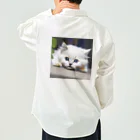 🐱ペットラブリッシュ🐶の猫の安らぎ Work Shirt
