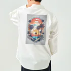 Quokka Immobyのハワイアン・サンセット Work Shirt