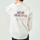your-first-spiceのスパイス姫ニッキーのワークシャツ（ask me) Work Shirt