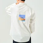 kein-keinのドット絵のイルカ Work Shirt