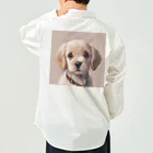 kunkun1048のめちゃカワ犬 ワークシャツ