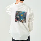 DapperMixの魚の楽園、海底の宝グッズ Work Shirt