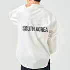 ON NOtEの大韓民国 ロゴブラック ワークシャツ