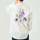 Atelier Petrichor Forestのキキョウ Chinese bellflower ワークシャツ