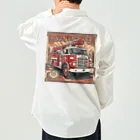 ビッグスマイルライフの消防車　cool Work Shirt