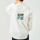 Totally-Fascinatingのモルディブビーチバンガロー Work Shirt