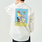 Animaru639のThe Land of Cats-003 Work Shirt