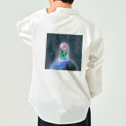 若林侑伽の宇宙チューリップ ワークシャツ