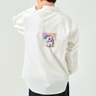 unicorn_dreamsのつぶらなユニちゃん Work Shirt