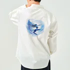 YASU1の踊る水の妖精 ワークシャツ
