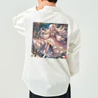 Sesilionの星の精霊の夜舞 Dance of the Star Spirit Work Shirt