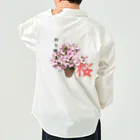 kumakumapcの折り紙桜 Work Shirt