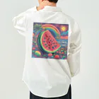 PSYCHEDELIC ARTのPSYCHEDELICスイカ Work Shirt