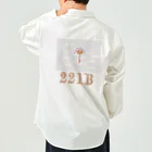 月彩宮SUZURI支店のベイカー街221Ｂの部屋広幅ブラウン Work Shirt