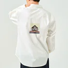 ほっこり絵音舎のドット絵風パイプオルガン Work Shirt