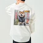 てくのちゃんのおさんぽ大好き♡柴犬 Work Shirt