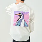 genki121227のお茶目なペンギン Work Shirt